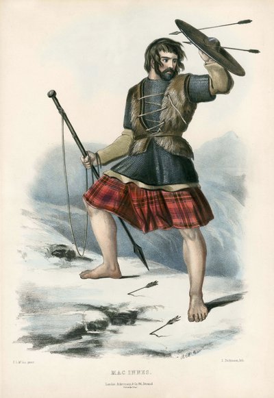 Mac Innes, aus Die Clans der schottischen Highlands, veröffentlicht 1845 von Robert Ronald McIan